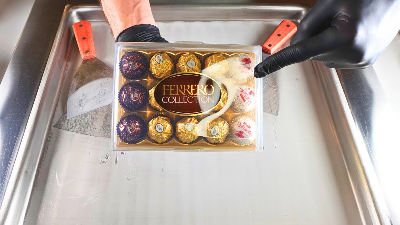 Ferrero Ice Cream | Wie schön kann ein Eis werden? | ASMR 