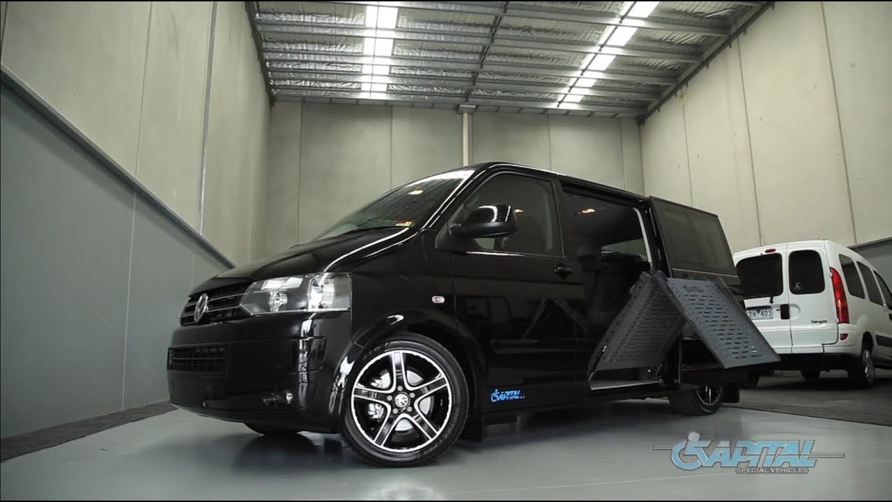 Auto Door and Ramp on a Side Entry VW Multivan - Instructional