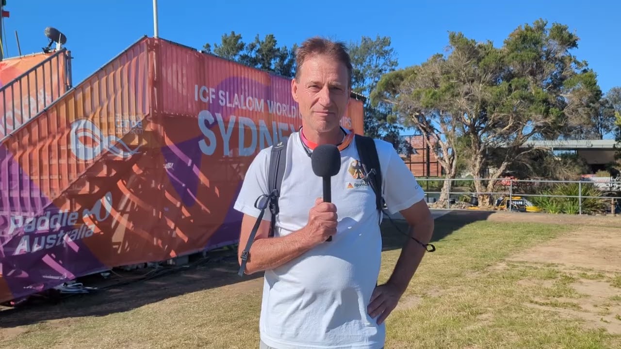 WM Kanu-Slalom | Sydney | Cheftrainer Klaus Pohlen