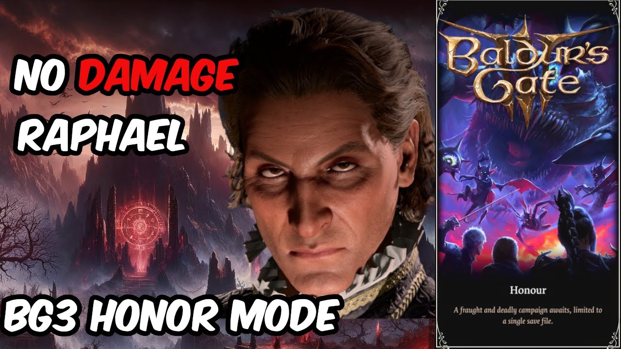 Как победить Рафаэля | Baldurs Gate 3 РЕЖИМ ЧЕСТИ