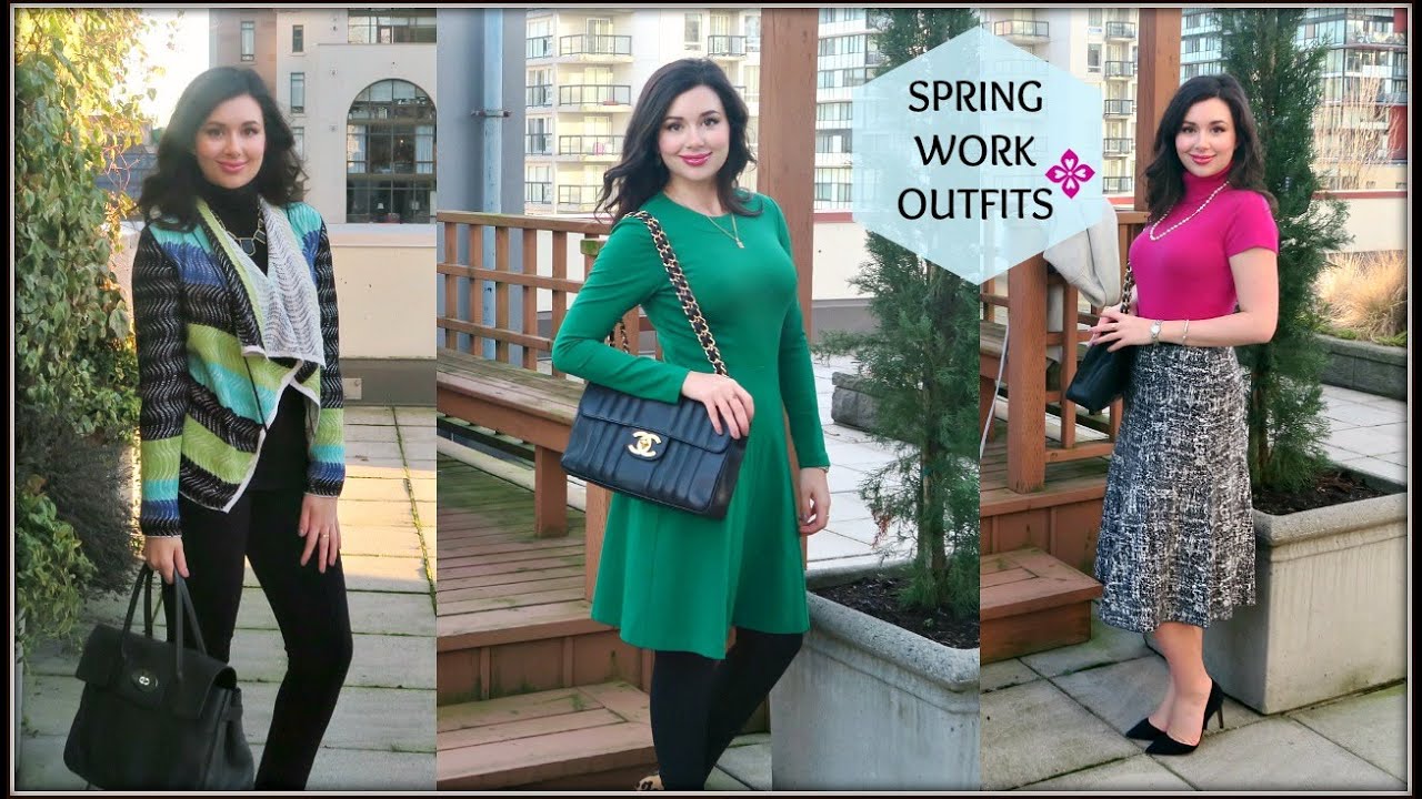 SPRING FASHION | A WEEK OF WORK OUTFITS
