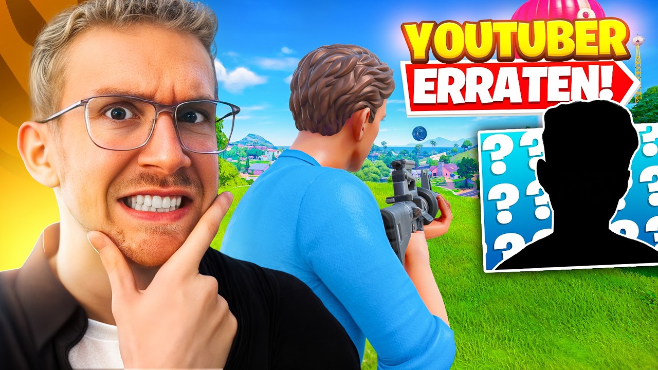 ICH ERRATE FORTNITE YOUTUBER NUR MIT IHREM GAMEPLAY! 🏆 (mit Bestrafung...)