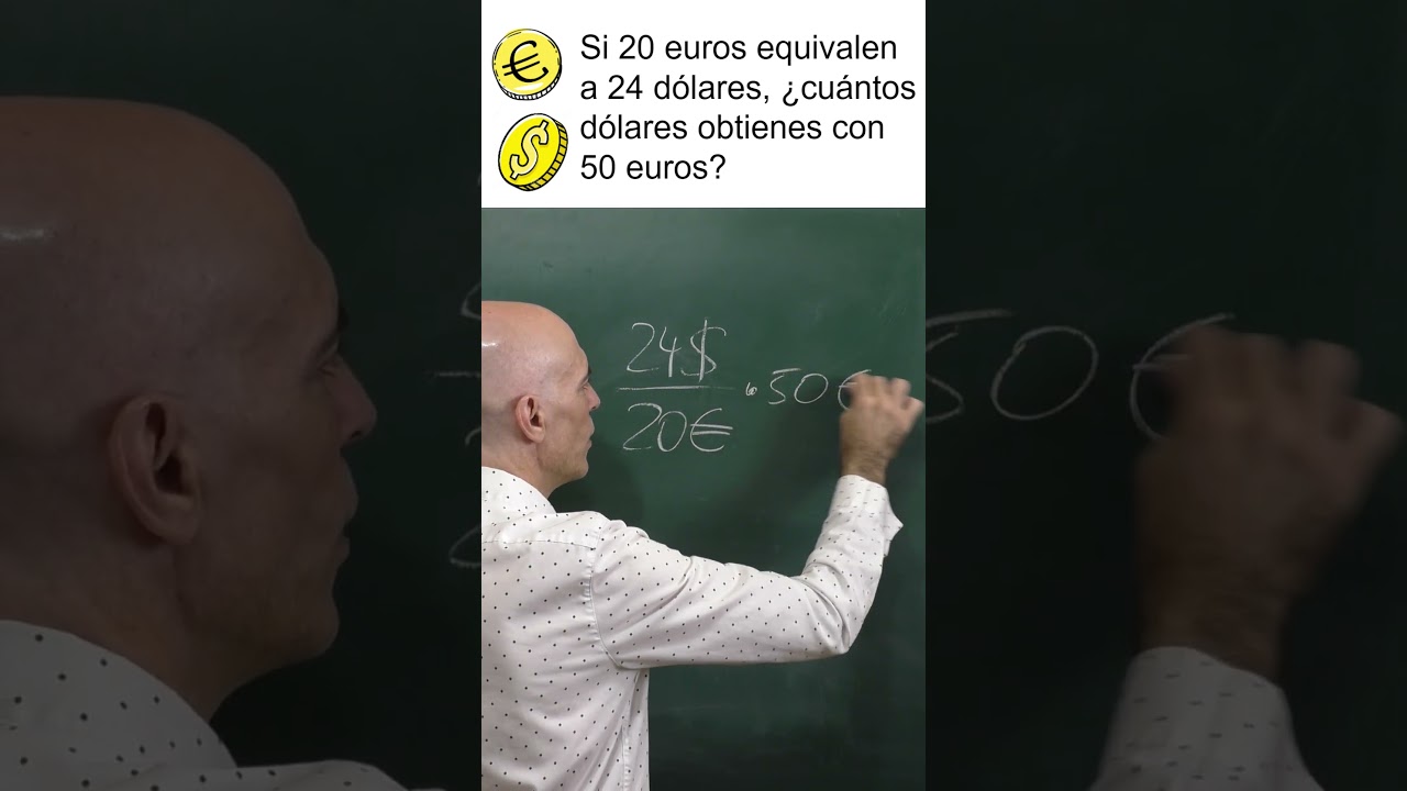 CONVERSI&Oacute;N DE EUROS A D&Oacute;LARES. Matem&aacute;ticas B&aacute;sicas
