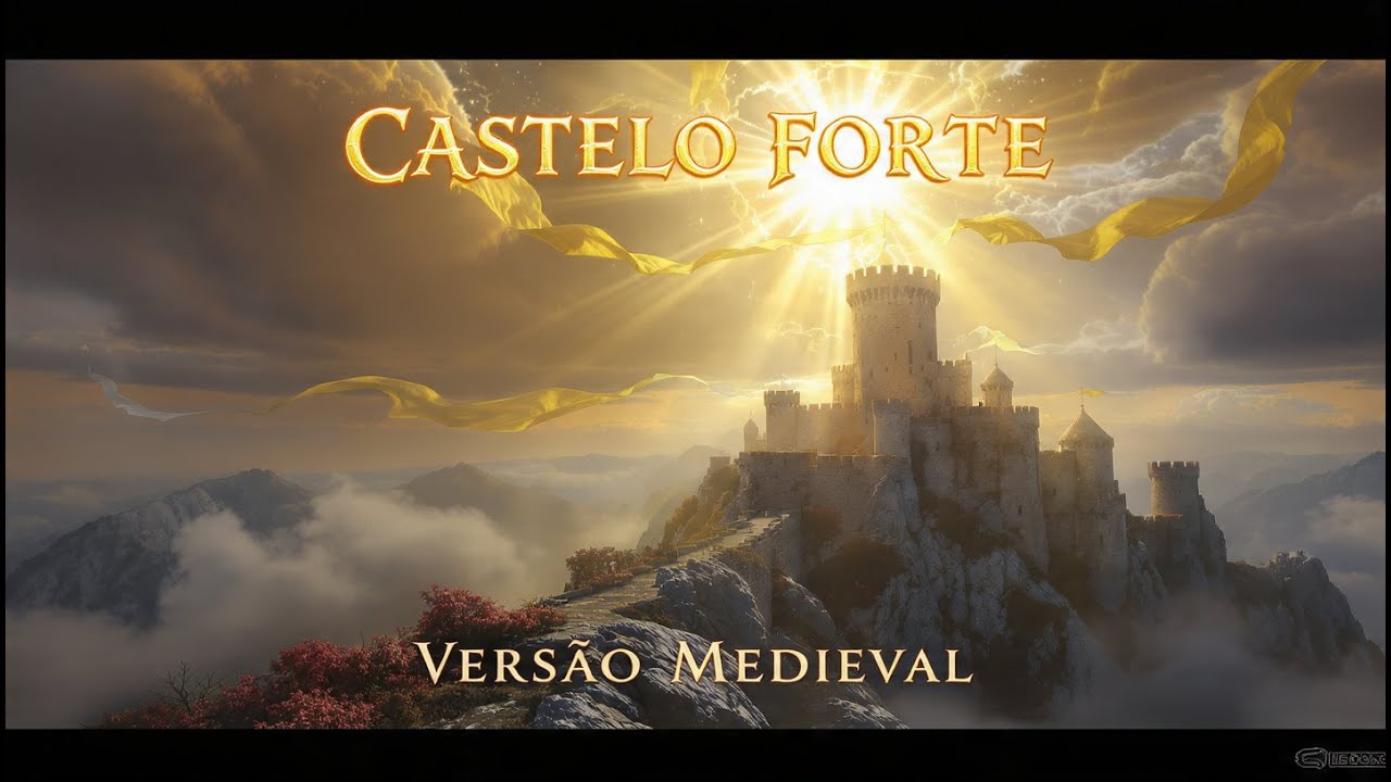 CASTELO FORTE - Versão Medieval Épica - Oito Minutos de Oração e Meditação 🛡️⛪
