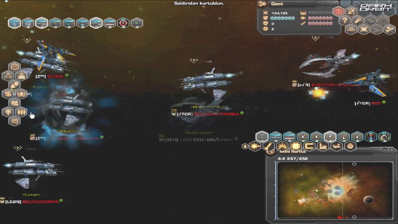 Darkorbit TR1 DELİ MAVİ -  In the Middle of the WAR (VRU vs MMO) 06.04.2013