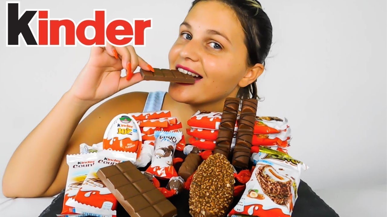 ASMR⎪KINDER CHOCOLATE MUKBANG🍫 - EATING SHOW