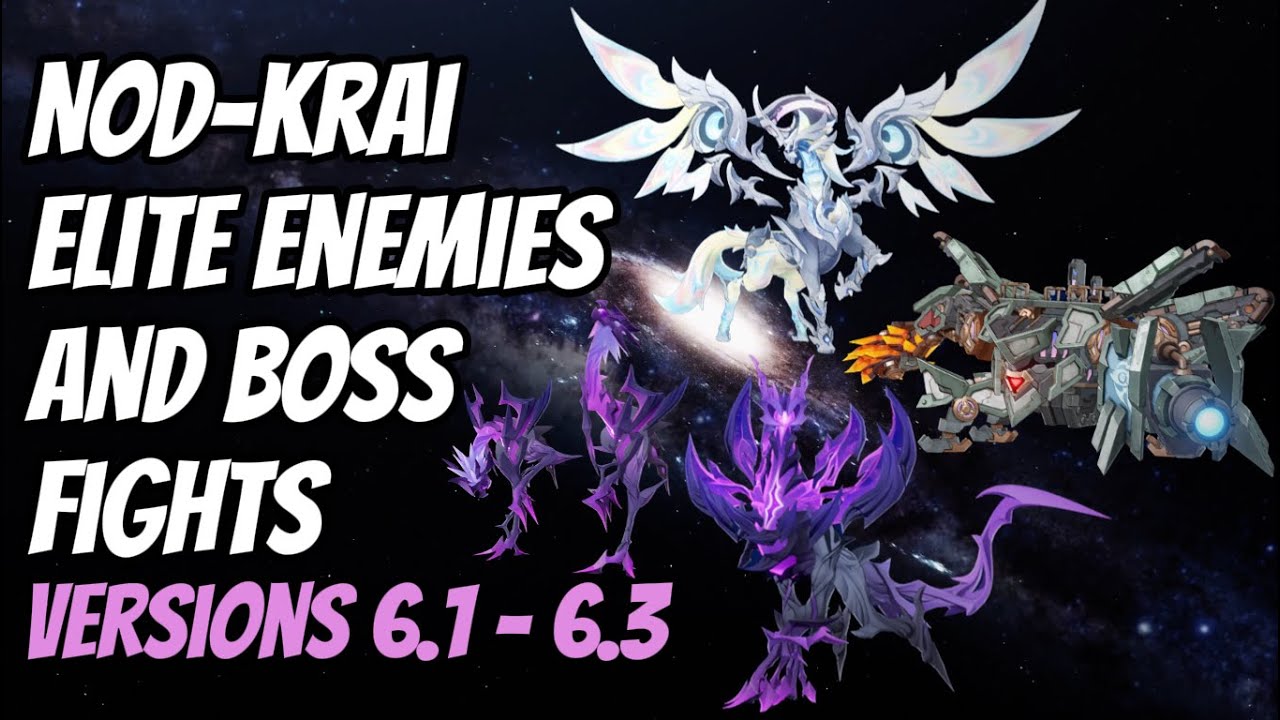 Nod-Krai Elite Enemies and Boss Fights - Versions 6.1-6.3 | Genshin Impact Gameplay Strategy