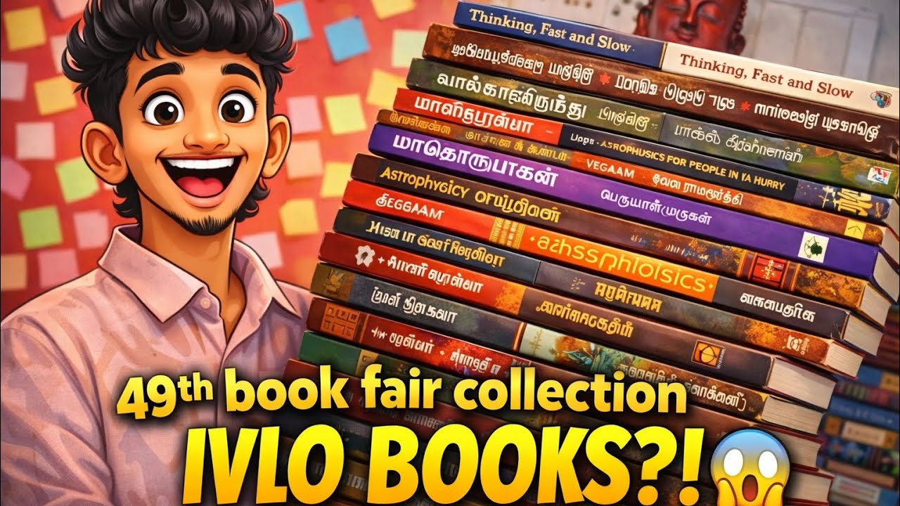 Readers warning 🚨 49th Chennai Book Fair romba dangerous 😳📚