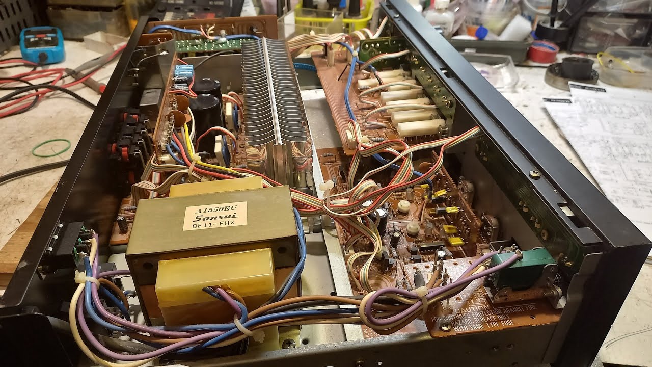 Sansui AU D33  restoration