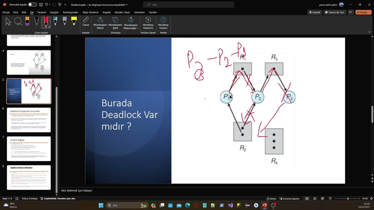 Deadlock (Ölümcül Kilitlenme) Nedir ? - İşletim Sistemleri
