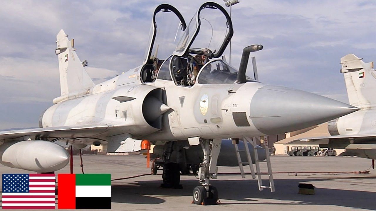 ВВС ОАЭ. Истребители Mirage 2000 во время учений Red Flag в Неваде, США