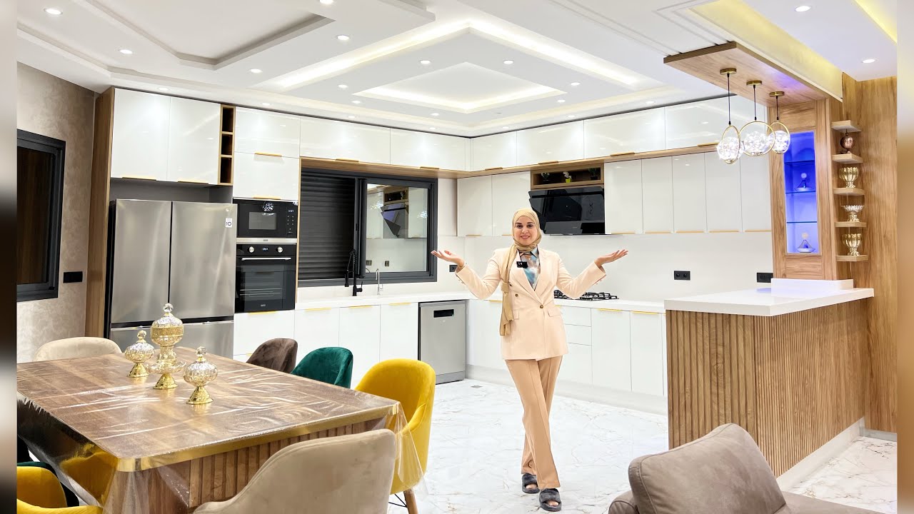 جوهرة العقار😍أجمل منزل 3 واجهات😯بأحدت التجهيزات✅ شوف وحكم 🇲🇦 #عقارات_بامكنا #bameknaimmobilier