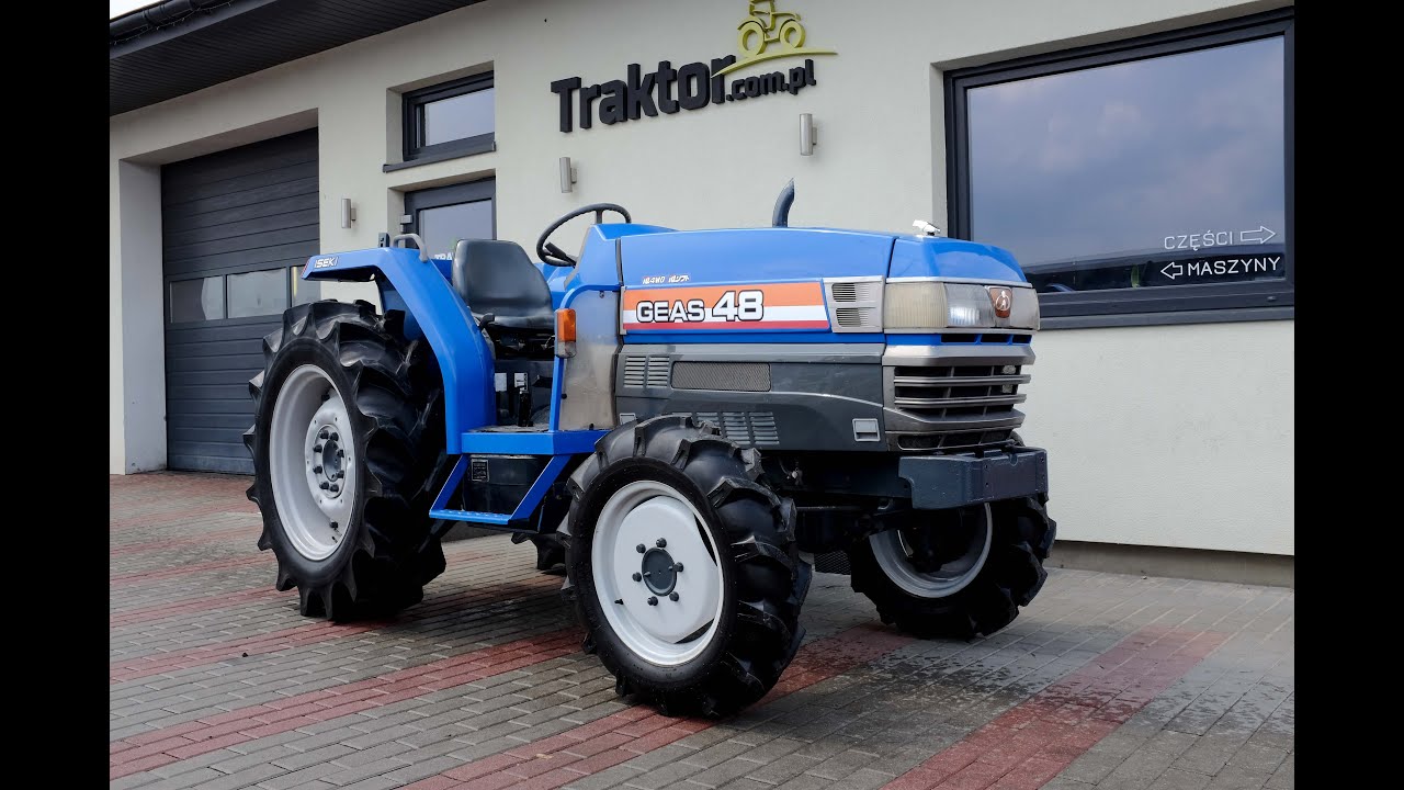 Iseki Geas TG48F 4x4 48KM japoński ciągnik traktorek www.TRAKTOR.com.pl