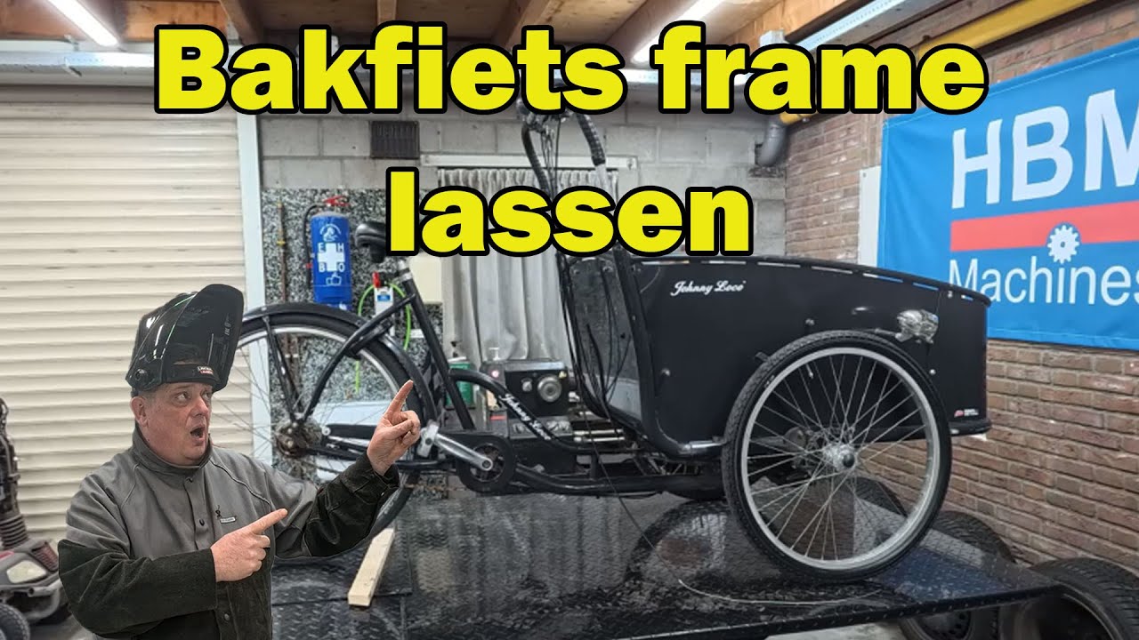Bakfiets frame gescheurd hoe lossen we dat op.