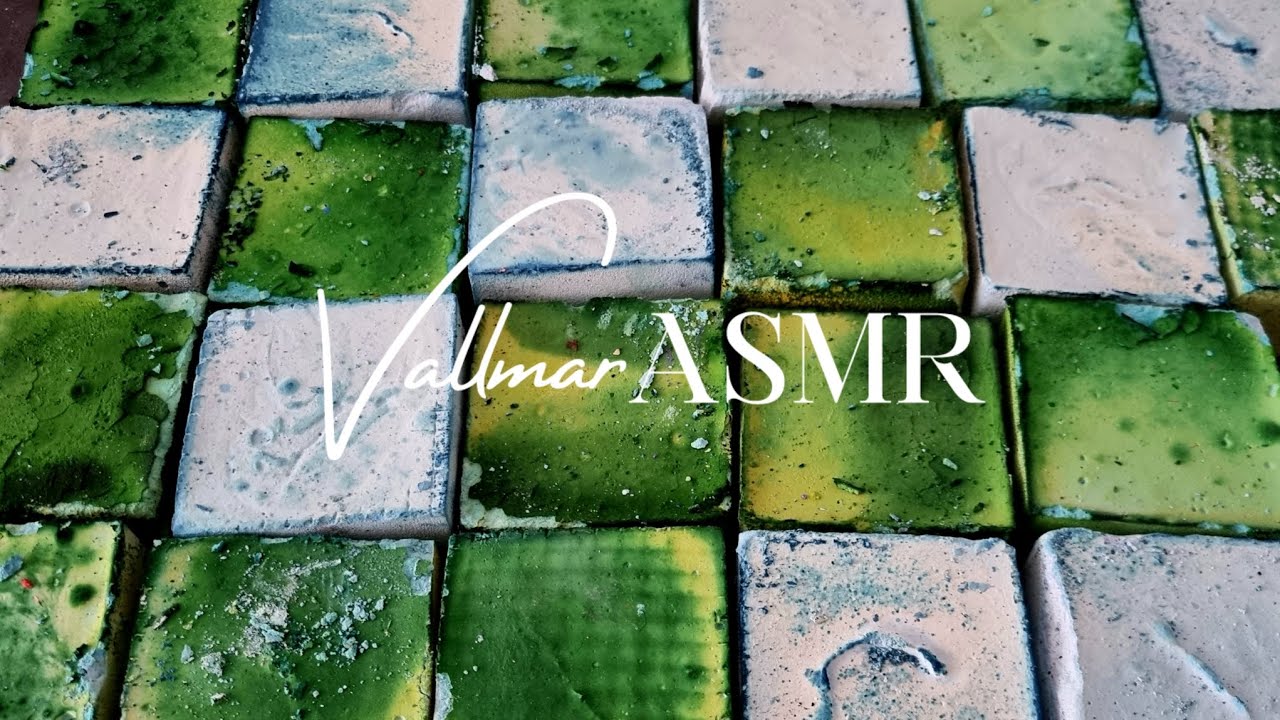 Green & blue reforms 💚💙 Relaxing Sleep aide gym chalk ASMR 🎶