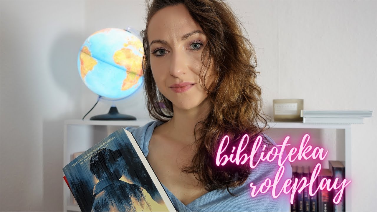 ASMR po polsku - Roleplay Biblioteka 📚 szept ✨ dźwięki klawiatury ✨ szelest papieru #asmr