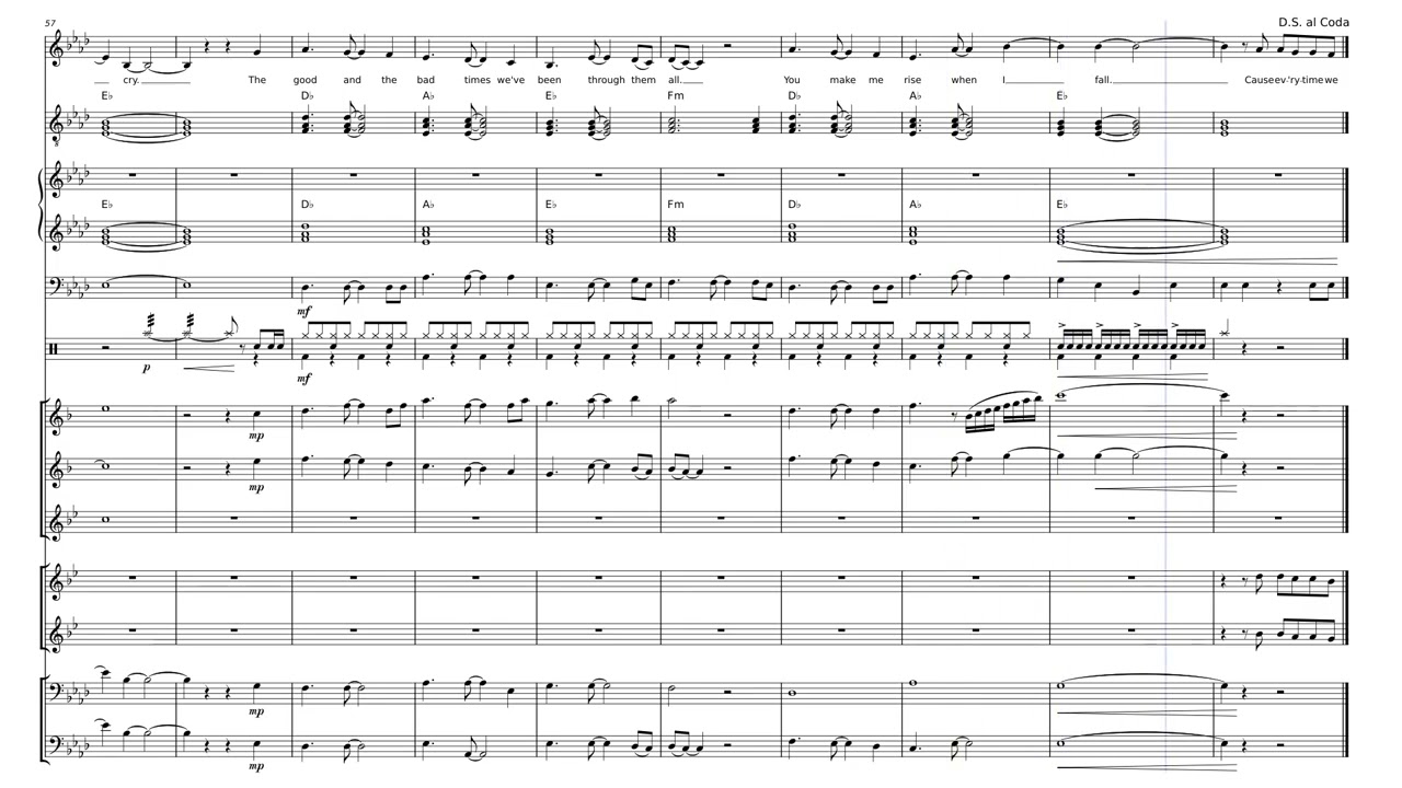 Everytime we touch by Cascada | Arr. by Jonas Schraml (for Big Band)