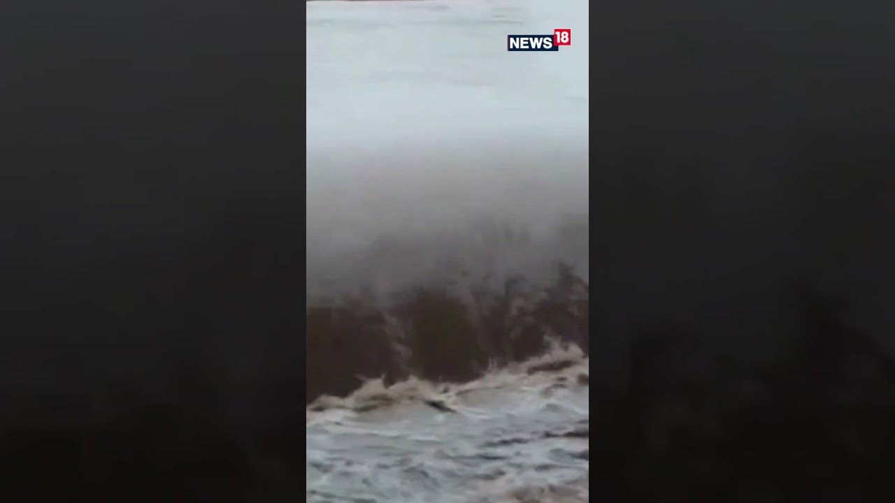 Gujarat: Vanthali Ozat Viar Dam In Junagarh Overflows Due To Heavy Rainfall In The region | #shorts