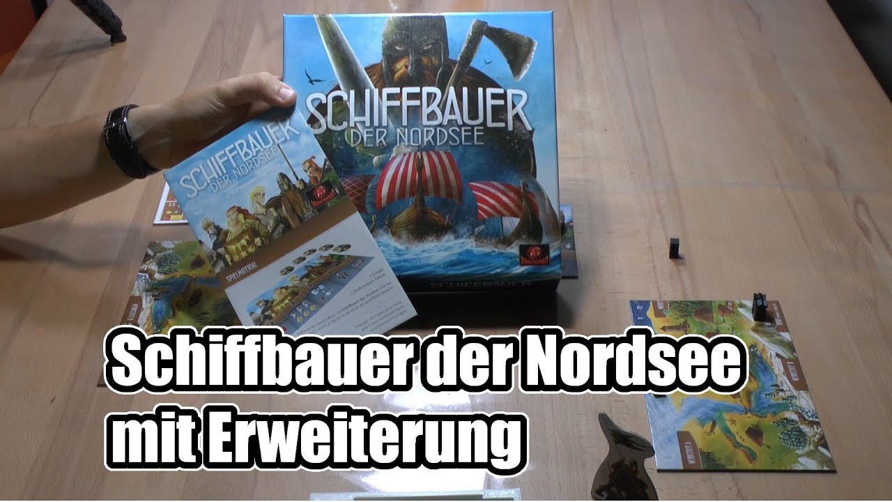 Schiffbauer der Nordsee (Schwerkraft Verlag) mit Dorfbewohner Erweiterung - Nordsee Saga Teil 2