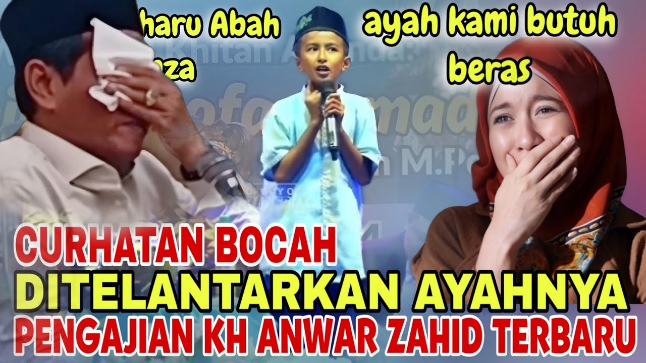 PECAH TANGIS JAMA'AH TAK KUASA MELIHAT BOCAH DARI KECIL DI TELANTARKAN BAPAKNYA