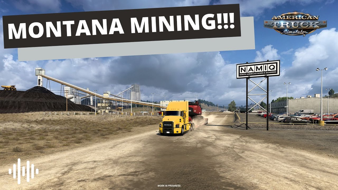 MONTANA DLC - MINING INDUSTRY!!! | American Truck Simulator (ATS) Montana DLC | Prime News