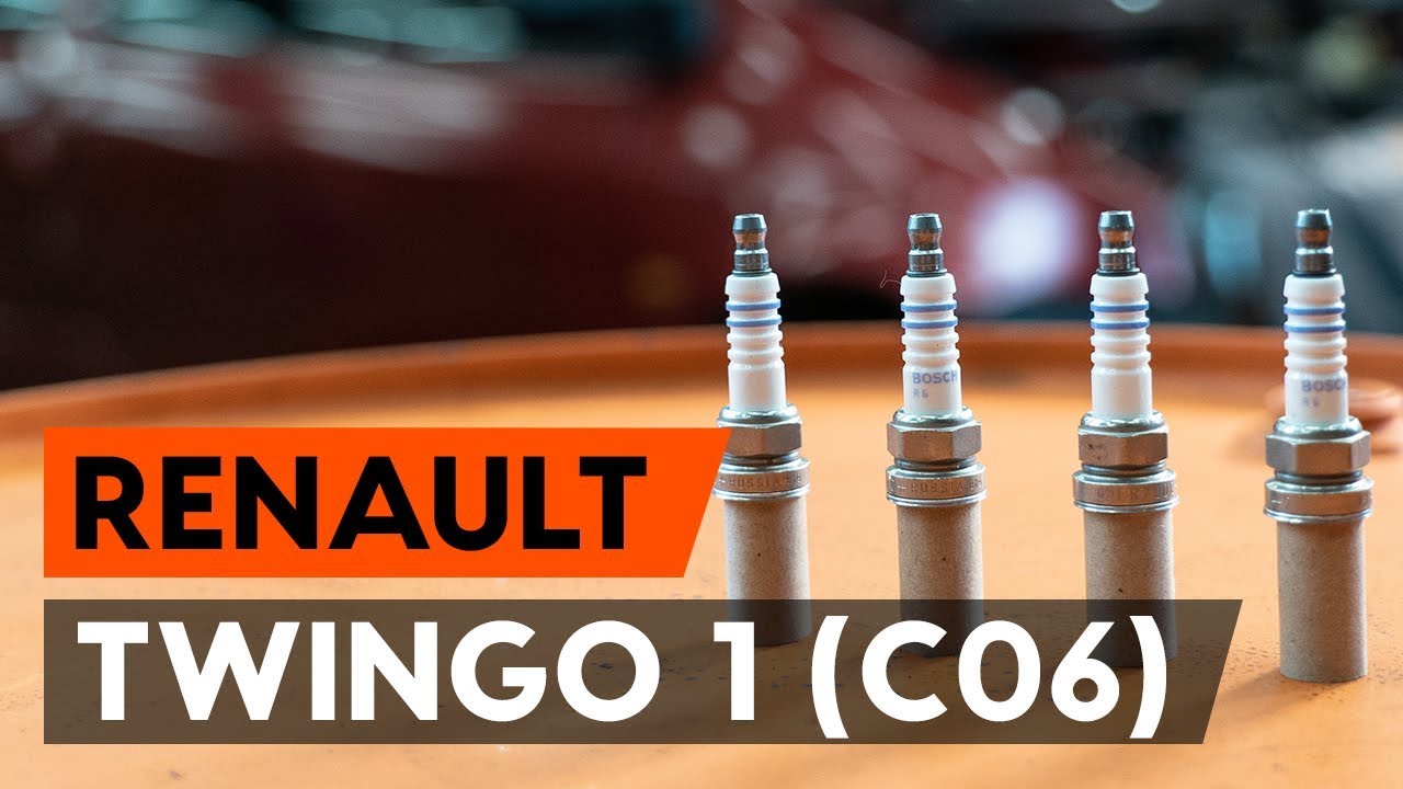 Wie RENAULT TWINGO 1 (C06) Zündkerze wechseln [AUTODOC TUTORIAL]