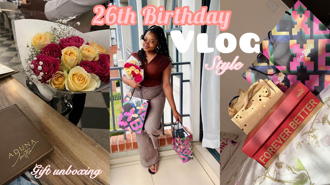 Vlog style: Birthday Gift Unboxing 2025