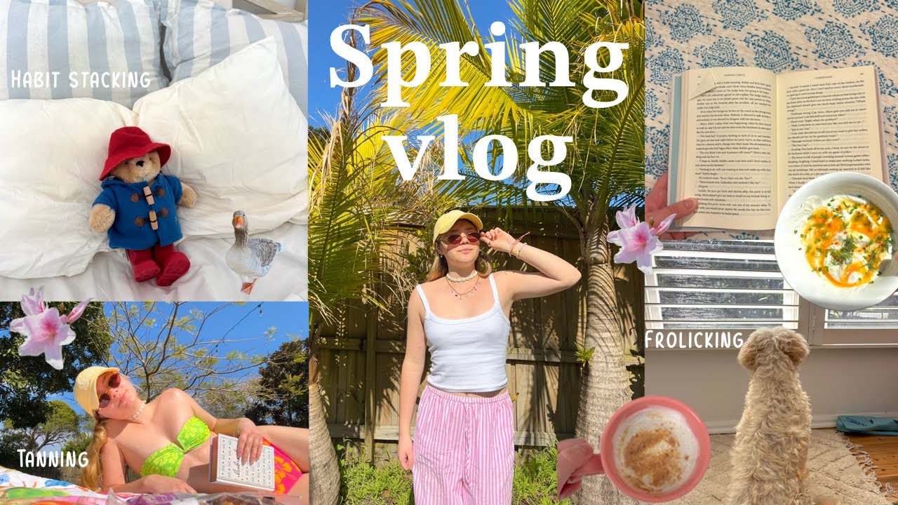 Weekly Vlog: 🌷aesthetic spring week in my life🌸🐝
