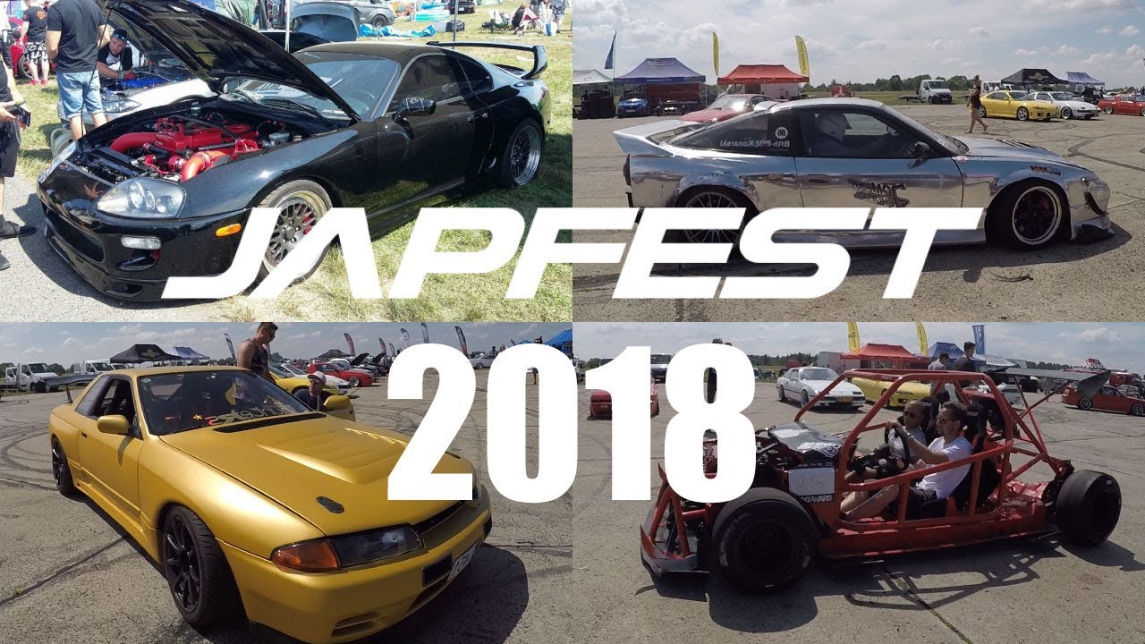 JAPFEST 2018 [zlot japońskich samochod&oacute;w sportowych]