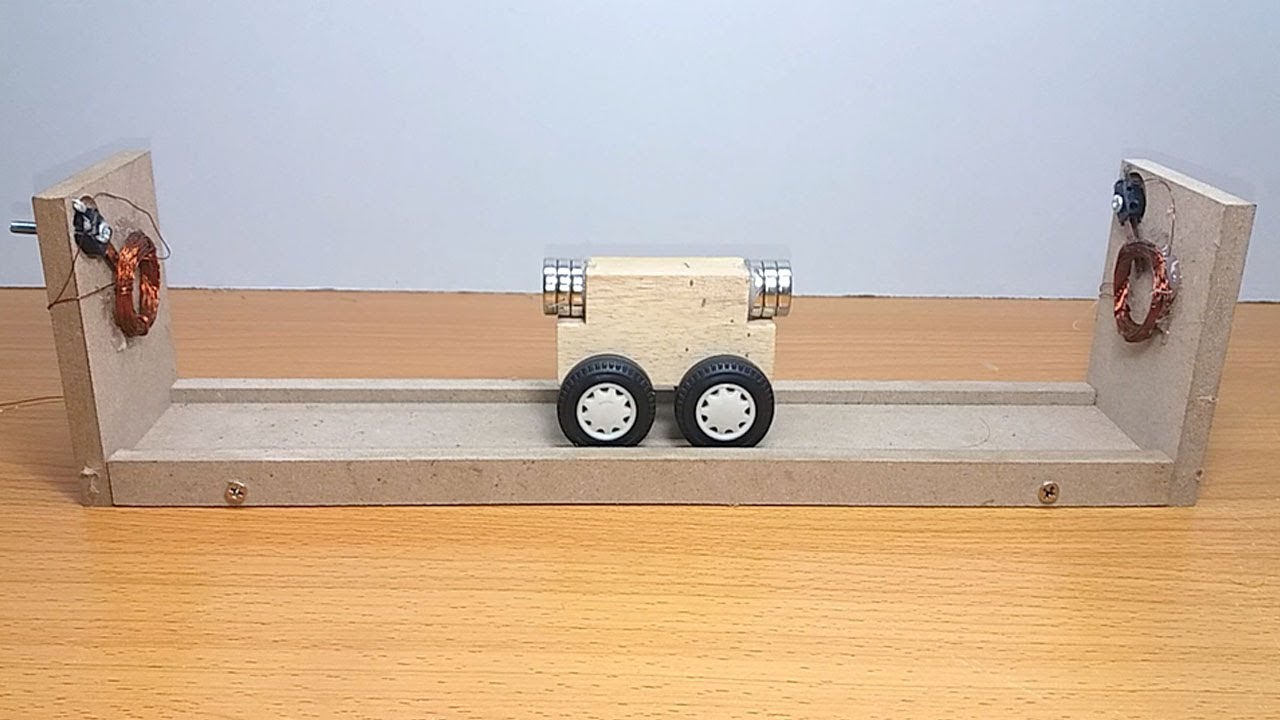 Electromagnetic Car Model | Electrician