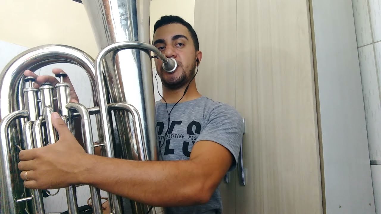 CANÇÃO - FIBRA DE HERÓI | Tuba Bb (E Canto)