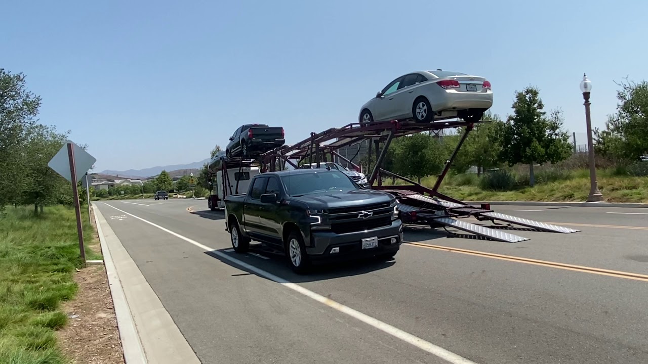 Open Car Carrier Truck, Loading Vehicles - ABC Auto Shipping