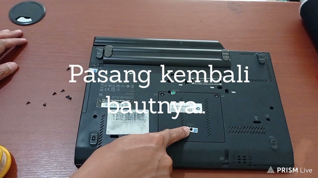 Tutorial upgrade laptop jadul lenovo thinkpad x220 SSD MSata & Hardisk #youtubevideo #ytviral