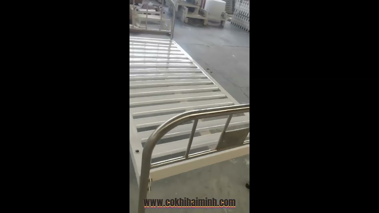 Giường Inox Y Tế - Cơ Khí Hải Minh | Bền, Dễ Vệ Sinh, Chuẩn Y Tế