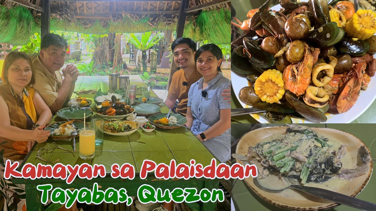 Kamayan sa Palaisdaan | Tayabas, Quezon | Mia and Carl