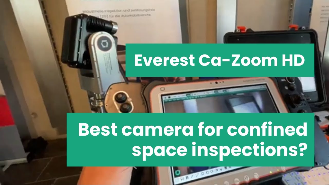 New Product for Confined Space Inspection: Everest Ca-Zoom HD Camera + Transport Case