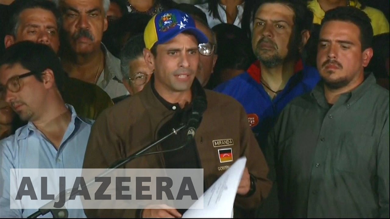 Venezuela: Opposition leader Henrique Capriles banned from office