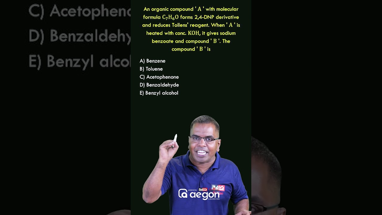 ORGANIC CHEMISTRY IMPORTANT QUESTIONS | KEAM 2024