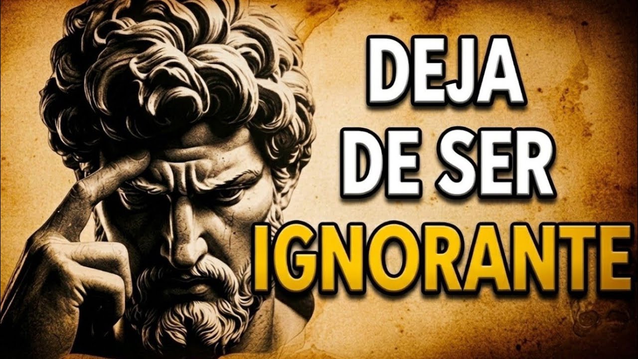 ¿Por qué la mayoría elige ser ignorante? | Estoicismo 