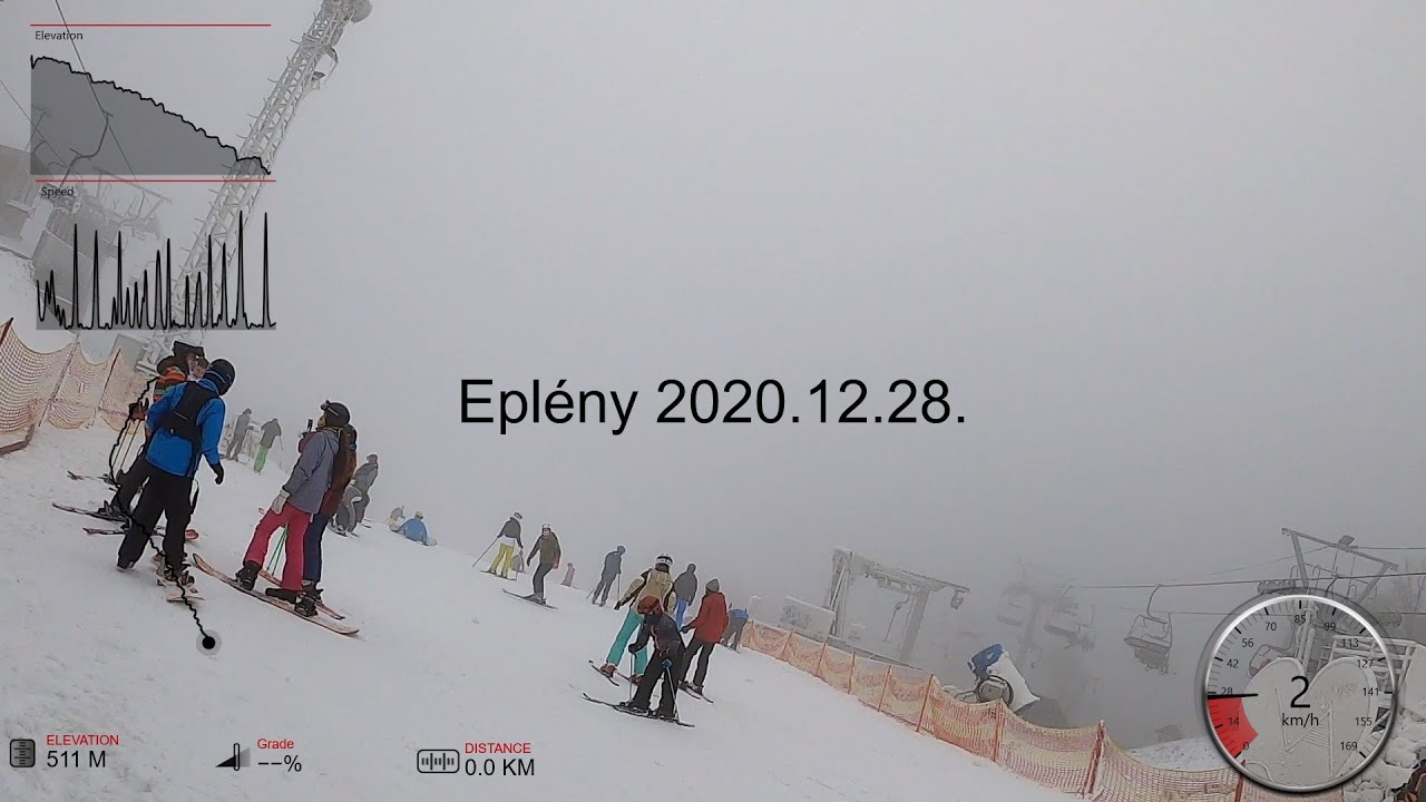 2020.12.28. Eplény - Martin síelget
