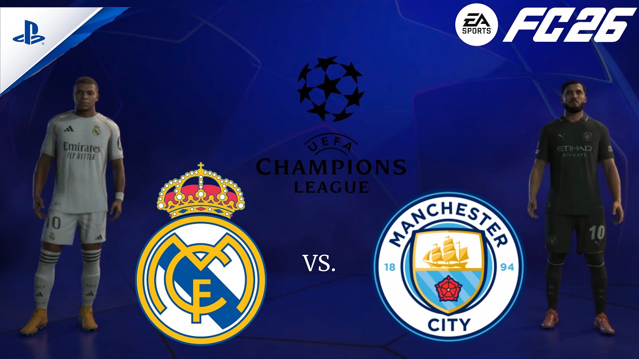  FC 26-Real Madrid vs. Manchester City-UEFA Champions League|PS5™ 4K[60]
