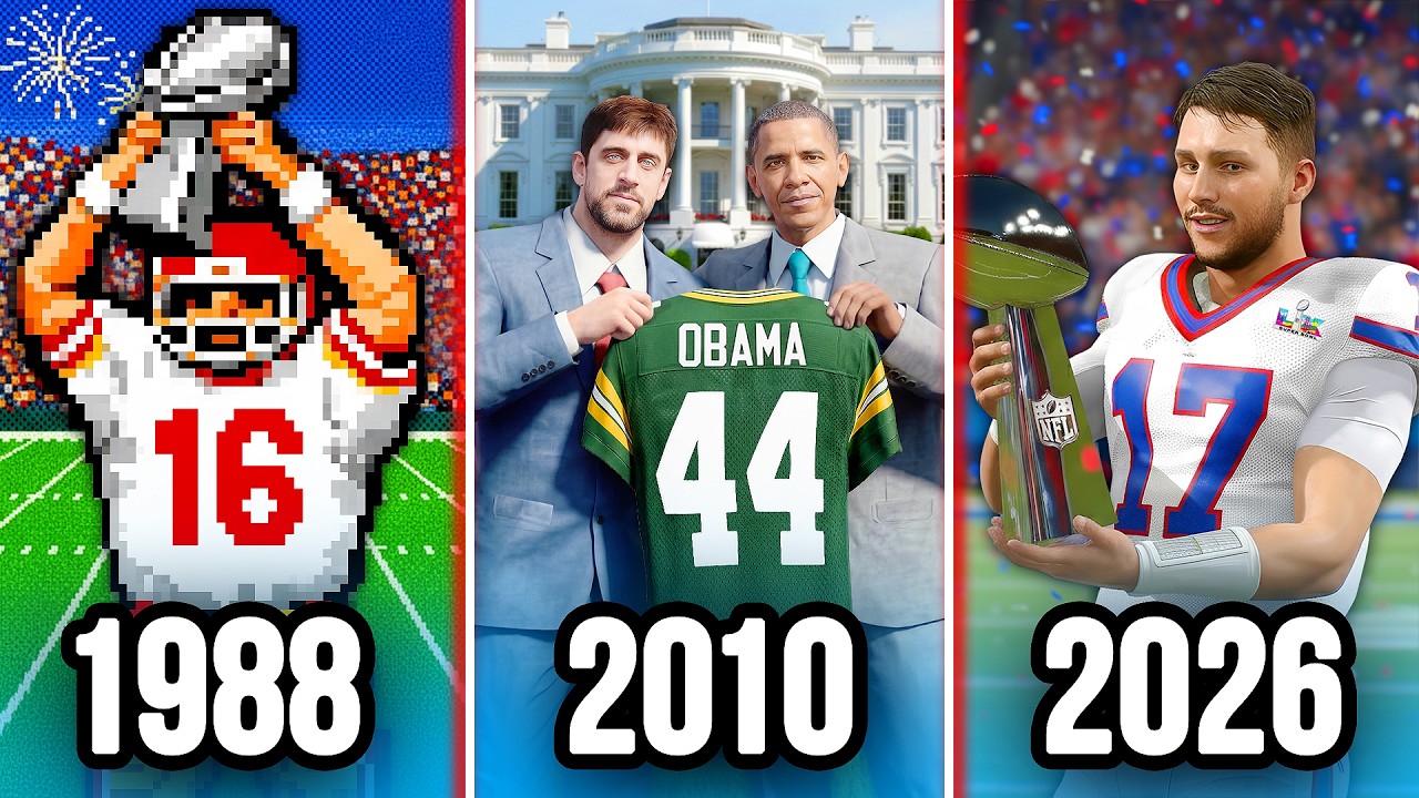 Winning The Super Bowl in EVERY Madden! (1988-2026)