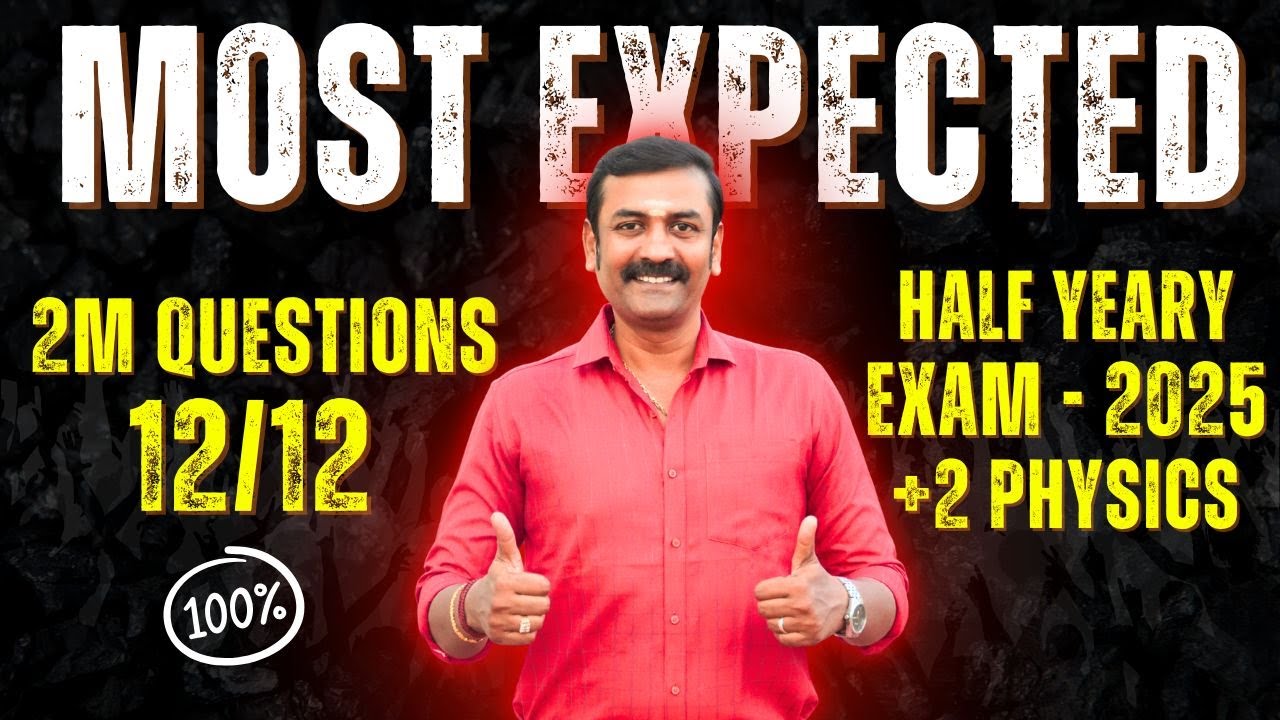 Annual Exam 2026 | Most Expected 2 Mark Questions | 12th Physics | Section-A | BoardExam Booster