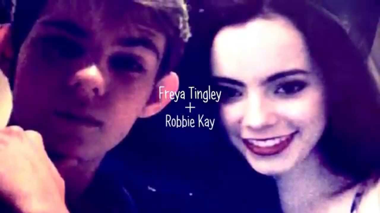 freya tingley + robbie kay ● hey baby
