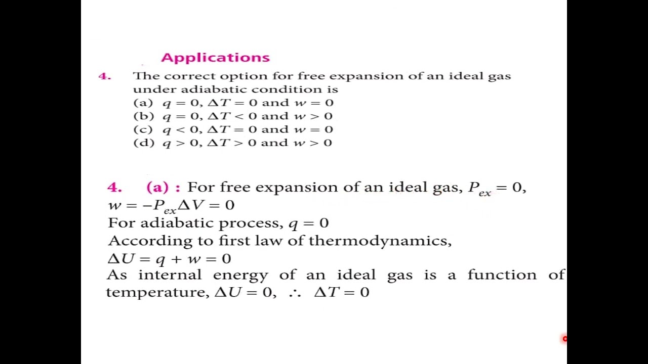CSIR- NET- Thermodynamics problem in   Tamil