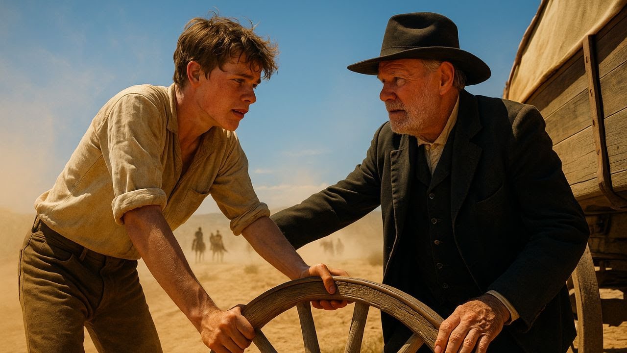 Orphan Boy Gave Up His Only Chance for Work to Help Fix a Wagon Wheel, The Stranger Was the Judge of