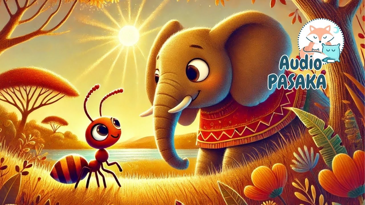 Pasaka – Drambliukas gelbėja skruzdėlytes