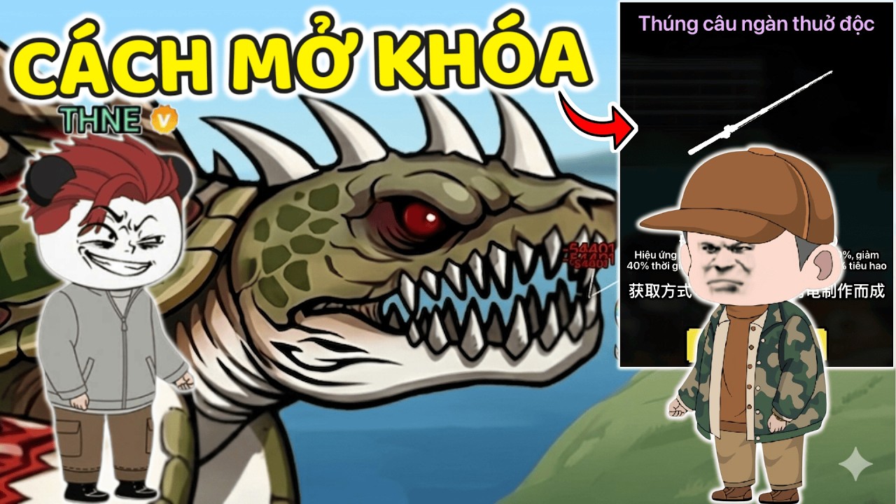 THNE PH&Aacute;T HIỆN C&Aacute;CH MỞ KH&Oacute;A 1 CẦN C&Acirc;U MỚI TĂNG SỨC MẠNH L&Ecirc;N 200% TRONG C&Acirc;U C&Aacute; VẠN C&Acirc;N