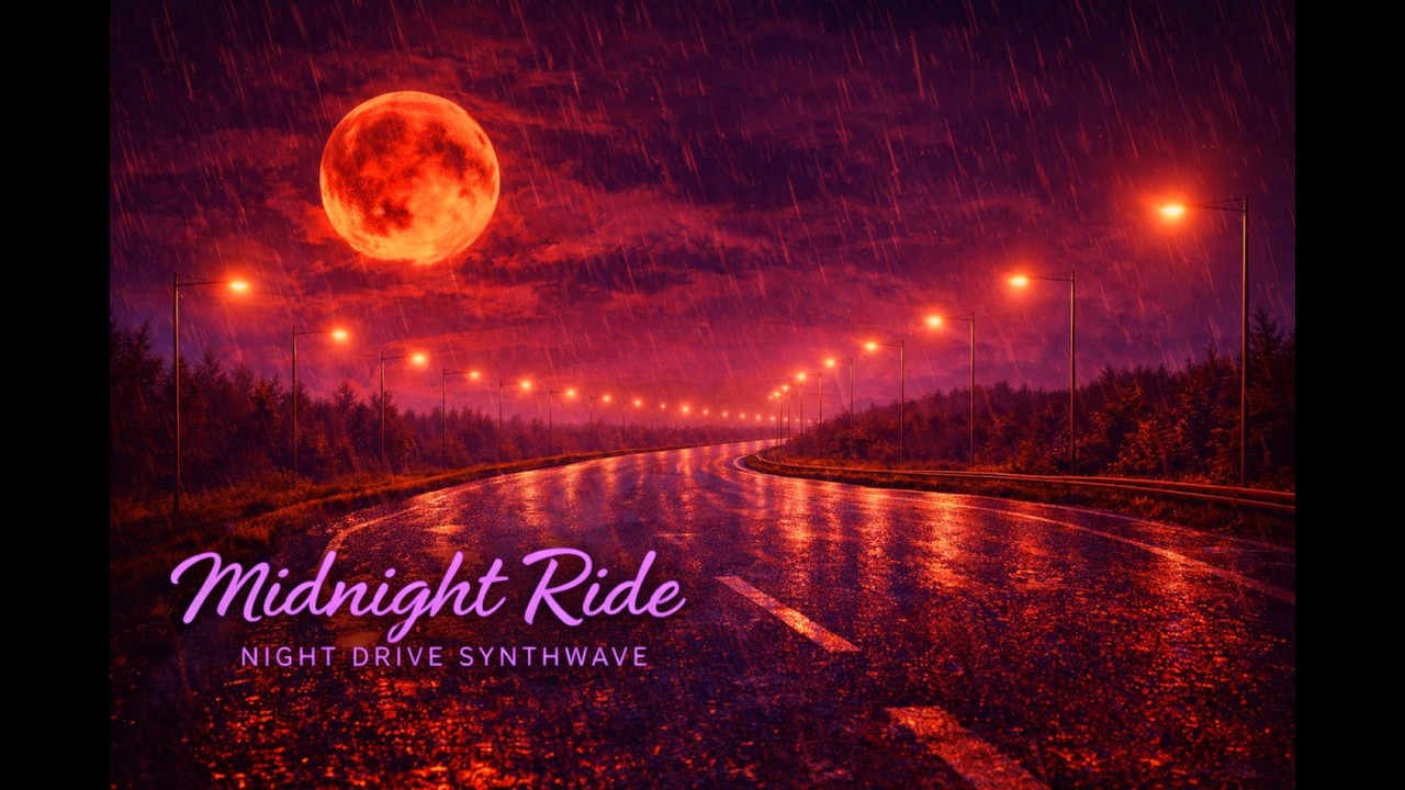 Night Drive Synthwave 🌙 After Dark Cityscape | 1 Hour Retrowave Mix