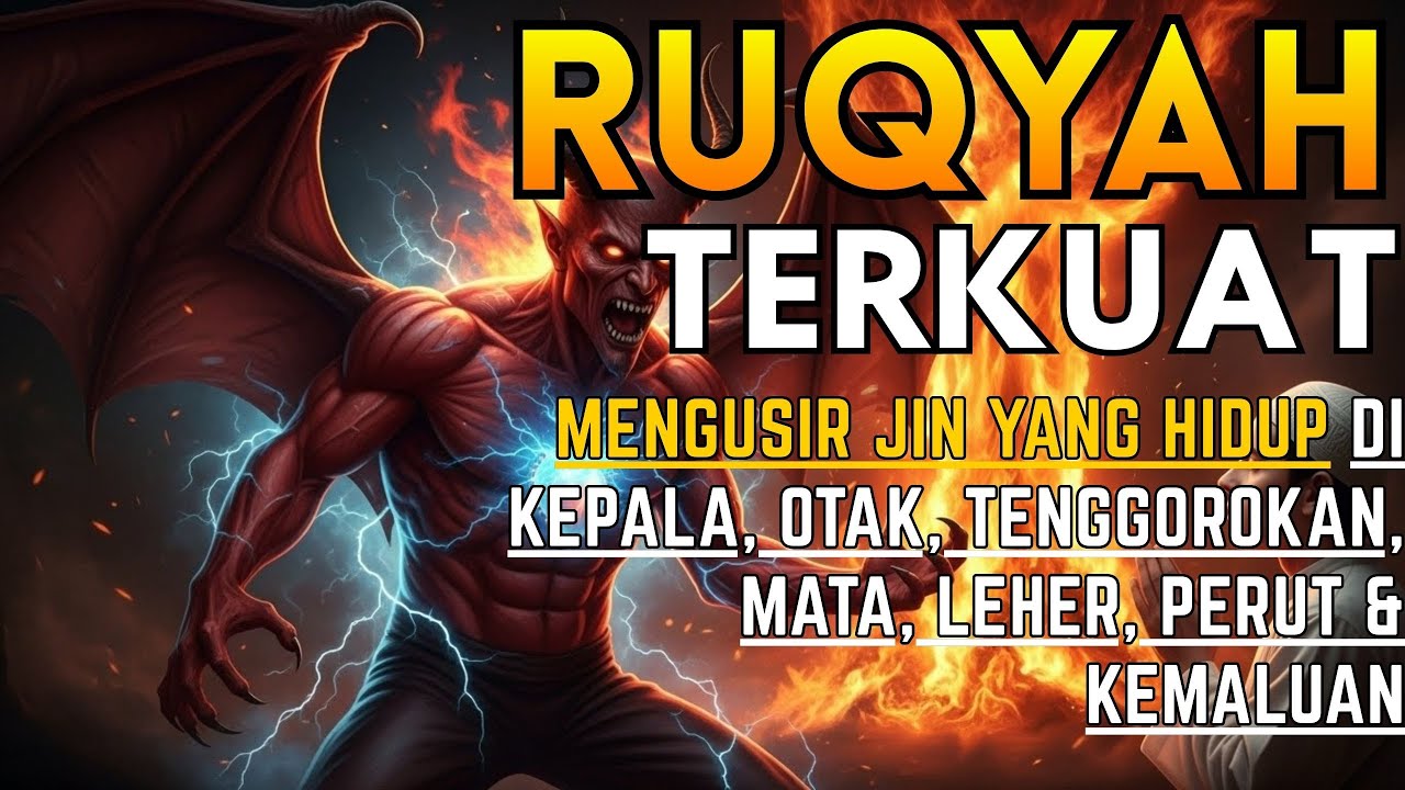 ALLAHUAKBAR! RUQYAH RUMAH PENGUSIR JIN, SETAN & SIHIR | PUTAR SETIAP HARI